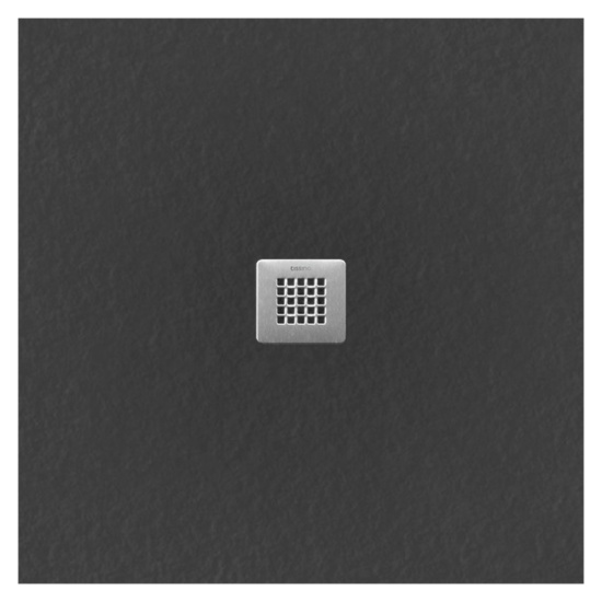 GIORGIO SQUARE SHOWER TRAY 1000 BLACK SLATE