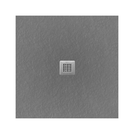 GIORGIO SQUARE SHOWER TRAY 800 Grey SLATE