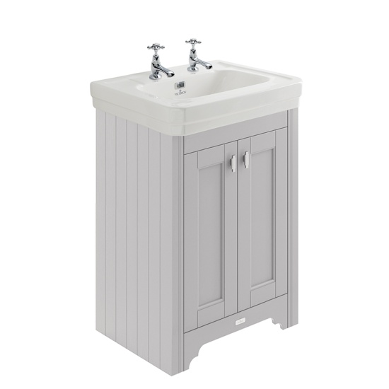 bayswater victrion 640 earls grey vanity unit with marble top