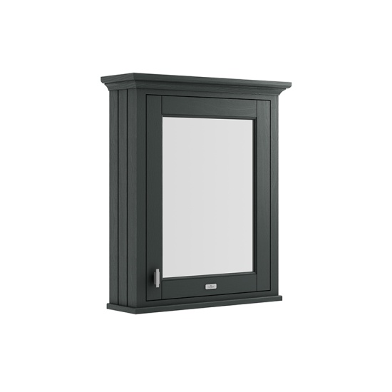 BC Designs victrion 600 traditional mirror cabinet in dark lead