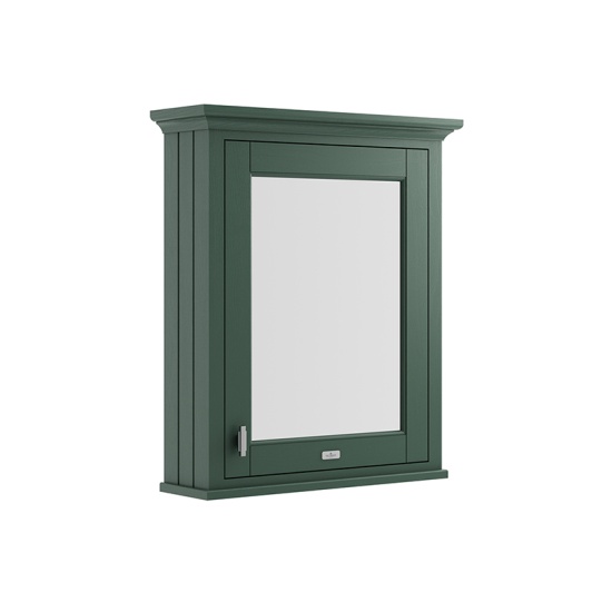 BC Designs victrion 600 traditional mirror cabinet in forest green