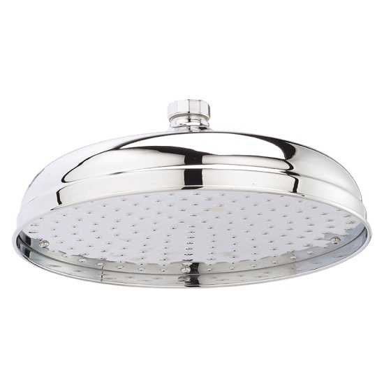 BC Designs victrion chrome 12 inch shower head | ceiling or wall mounted