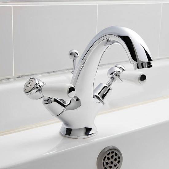 BC Designs victrion chrome lever mono basin mixer tap