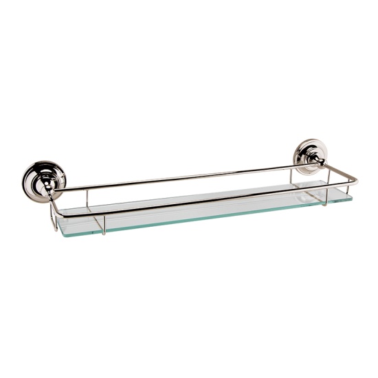 BC Designs victrion nickel gallery shelf