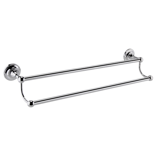 BC Designs victrion chrome double towel rail