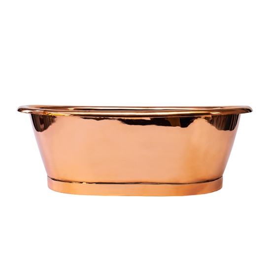 bc designs copper countertop basin 530mm with inner copper & outer copper bc designs copper countertop basin 530mm with inner copper & outer copper