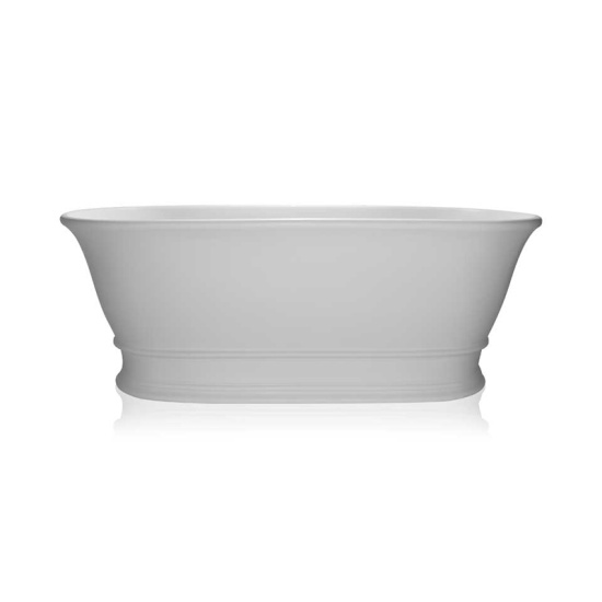 bc designs aurelius 1700 white freestanding bath