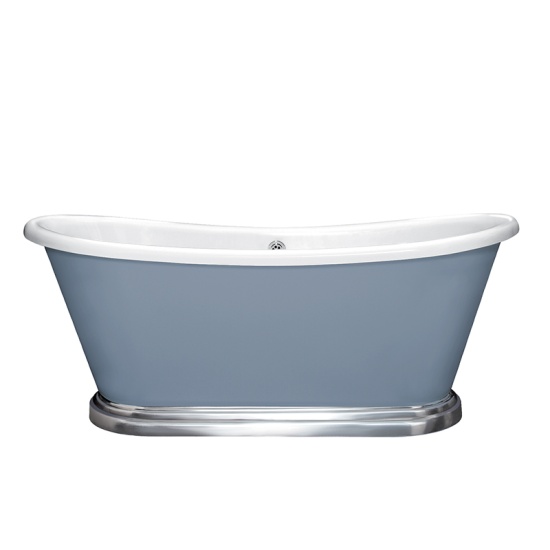 bc designs 1600 acrylic freestanding boat bath with aluminium plinth bc designs 1600 acrylic freestanding boat bath with aluminium plinth