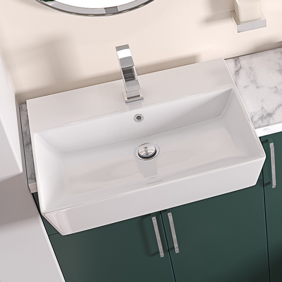 oliver chrome 1300 matt green vanity and toilet package oliver chrome 1300 matt green vanity and toilet package