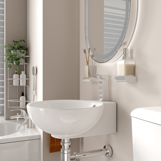 tesla petite bath suite basin toilet chrome tesla petite bath suite basin toilet chrome
