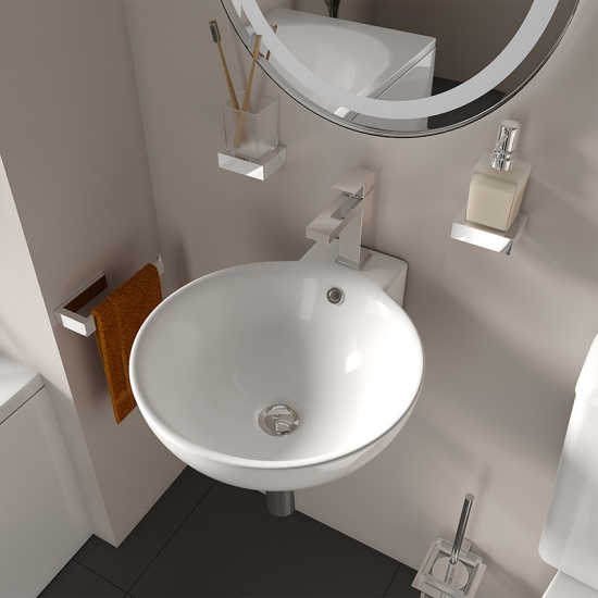 tesla petite bath suite basin toilet chrome tesla petite bath suite basin toilet chrome