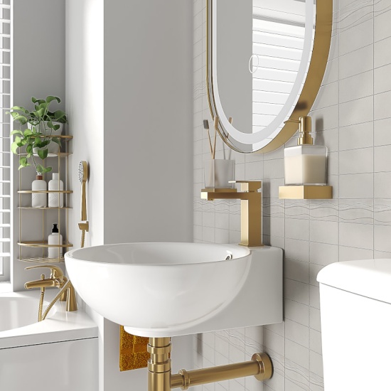 tesla petite bath suite basin toilet gold tesla petite bath suite basin toilet gold