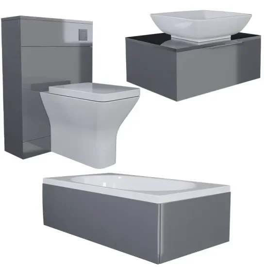 jivana small bath suite 600 grey sink cabinet wc toilet black jivana small bath suite 600 grey sink cabinet wc toilet black