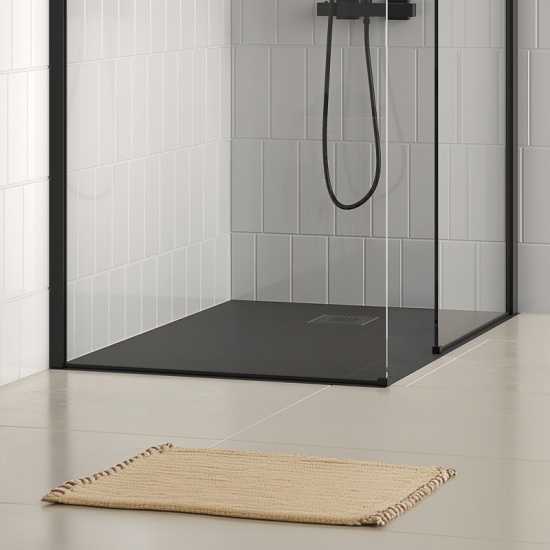 alan 1000 x 800 rectangular black slate tray 26mm