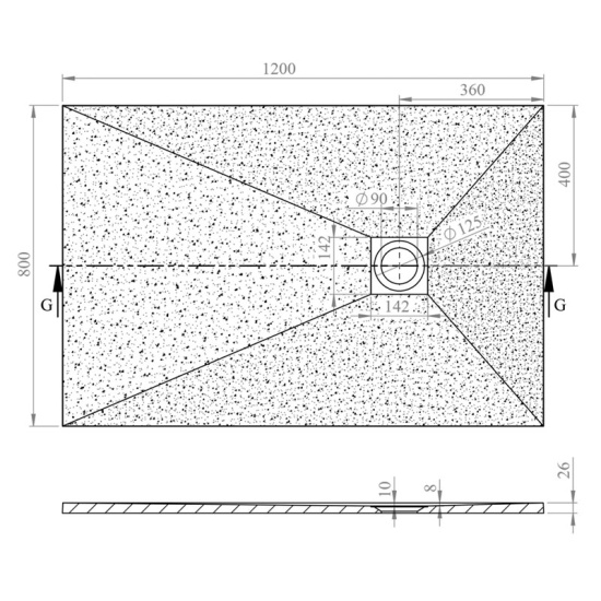WASTE GRILL IN CHROME, BLACK OR GOLD DIAGRAM FOR SHOWER WASTE GRILL COLOURS