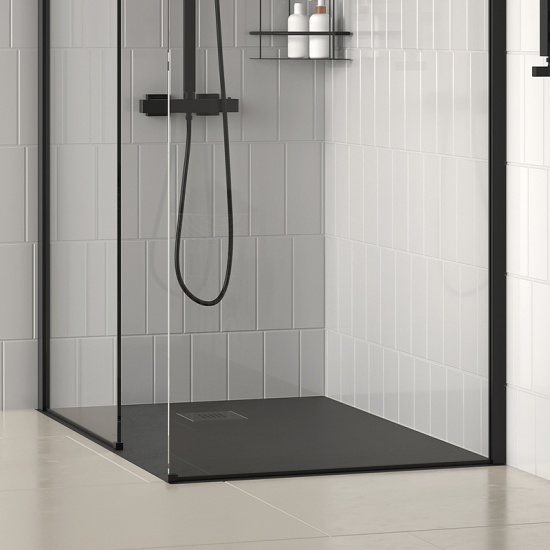 alan 1200 rectangular black slate tray 26mm