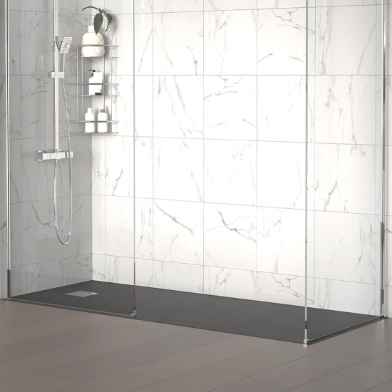 alan 2000 x 900 rectangular black slate tray 26mm