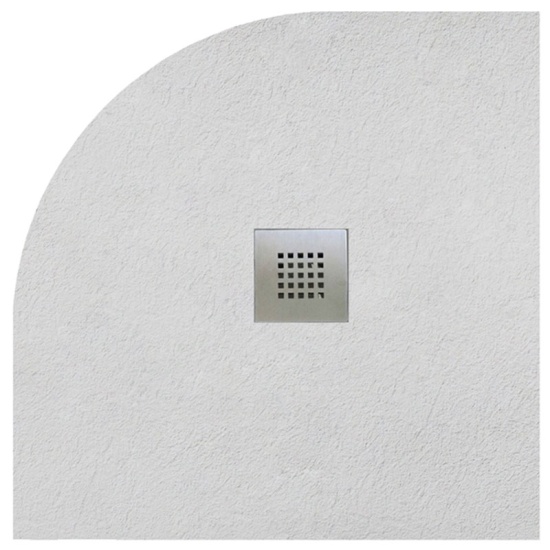 alan 900 x 900 quad white slate tray 26mm