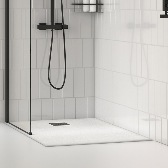alan 1000 x 800 rectangular white slate tray 26mm