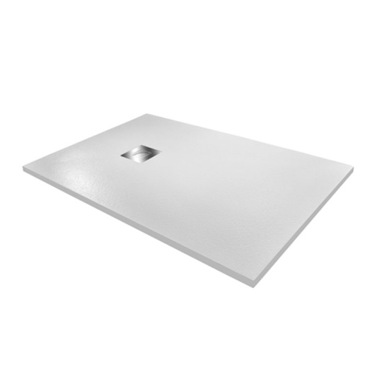alan 1400 rectangular white slate tray 26mm