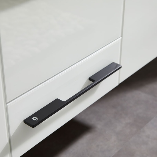 pelipal leonardo 1740mm vanity unit with sit-on basin, worktop & black handles | basin options pelipal leonardo 1740mm vanity unit with sit-on basin, worktop & black handles | basin options