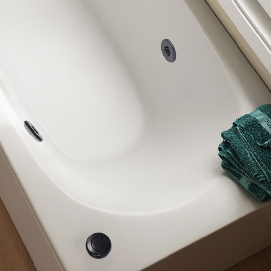 mercury 1600x700 standard black hydro jets whirlpool bath