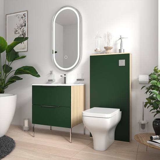 alani 600 cloakroom suite floor toilet green