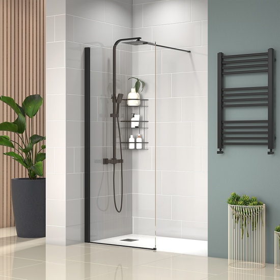radiant black 1400 walkin recess shower enclosure black tray radiant black 1400 walkin recess shower enclosure black tray