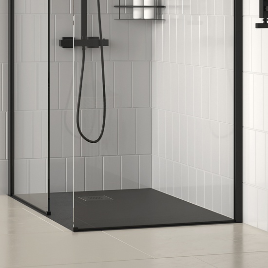 radiant black 1400 walkin recess shower enclosure black tray radiant black 1400 walkin recess shower enclosure black tray