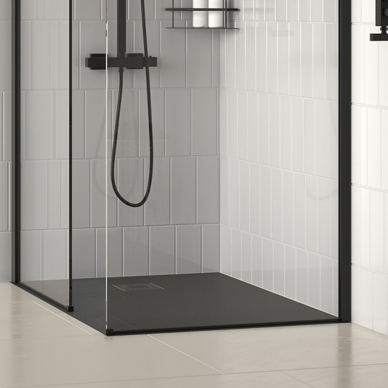 radiant black 1700 walkin corner shower enclosure black tray radiant black 1700 walkin corner shower enclosure black tray