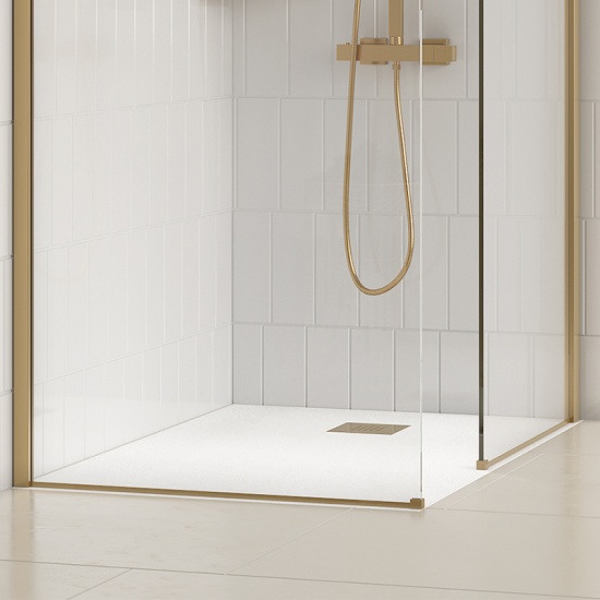 radiant gold 1400 walkin recess shower enclosure black tray radiant gold 1400 walkin recess shower enclosure black tray