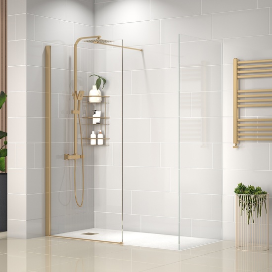 radiant gold 1600 walkin corner shower enclosure black tray radiant gold 1600 walkin corner shower enclosure black tray