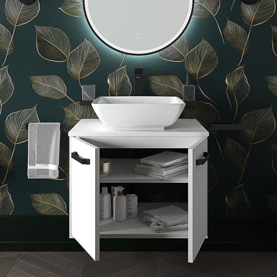 celeste white 600 wall hung vanity unit countertop basin celeste white 600 wall hung vanity unit countertop basin