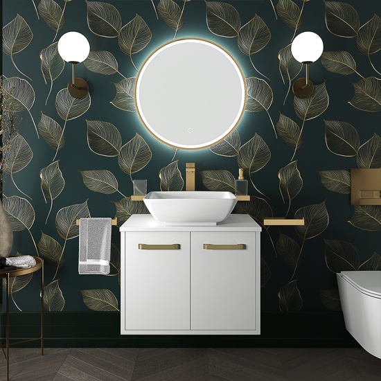 celeste white 600 wall hung vanity unit countertop basin celeste white 600 wall hung vanity unit countertop basin