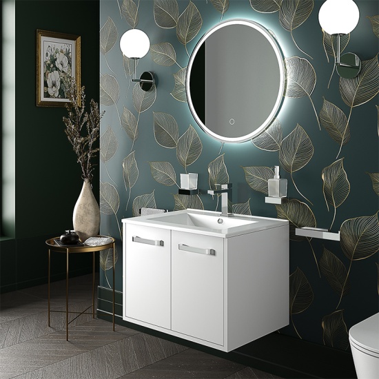 celeste 600 wall sink unit white celeste 600 wall sink unit white
