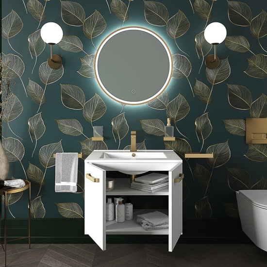 celeste 600 wall sink unit white celeste 600 wall sink unit white