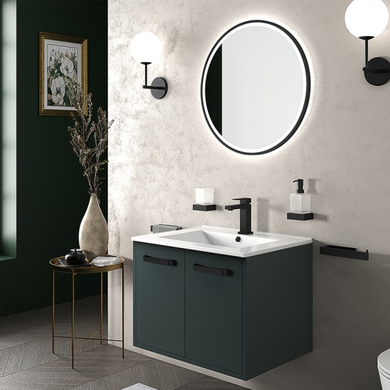 celeste 600 wall sink unit green celeste 600 wall sink unit green