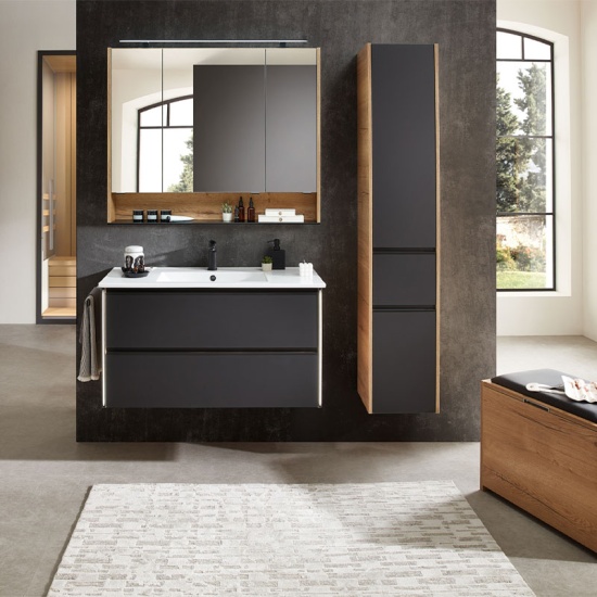 pelipal 6040 wall drawer unit with sink 1030mm