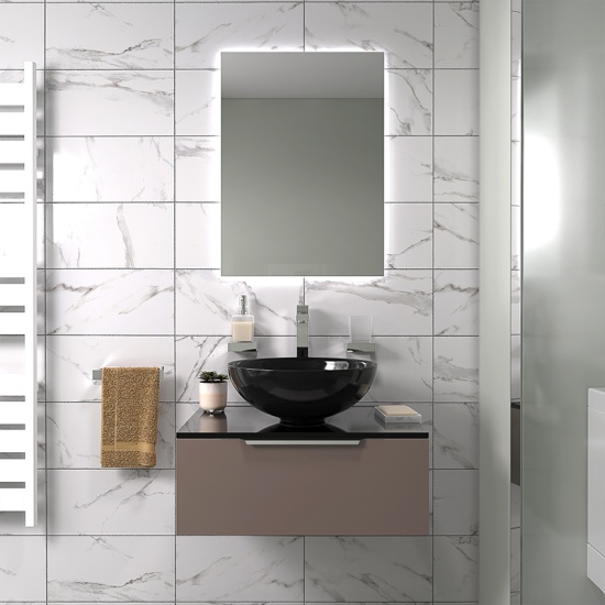 pemberton gold 600mm wall hung black sink unit black glass top pemberton gold 600mm wall hung black sink unit black glass top