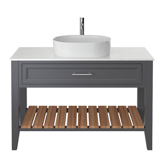 heritage broughton 1200mm graphite single washstand vanity unit with choice of white or black worktop heritage broughton 1200mm graphite single washstand vanity unit with choice of white or black worktop