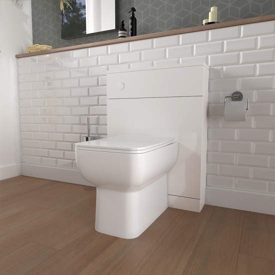 Ashford 800 White Basin Unit BTW Toilet Ashford 800 White Basin Unit BTW Toilet
