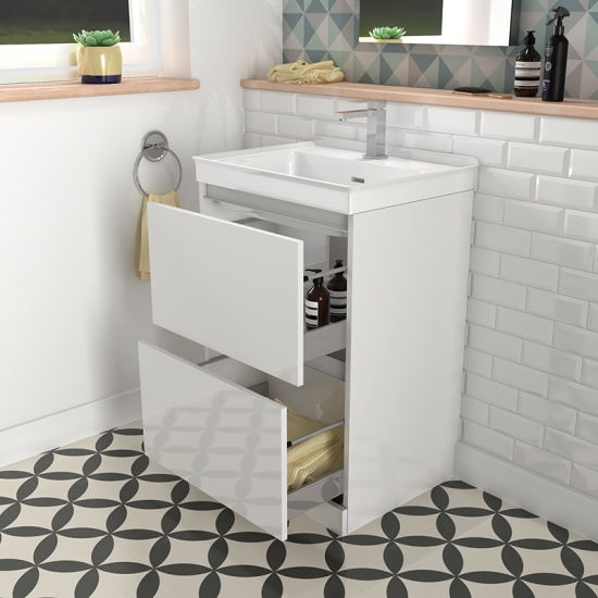 Ashford 600 White Basin Unit BTW Toilet Ashford 600 White Basin Unit BTW Toilet