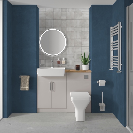 oliver cashmere 1100 fitted furniture unit with vanity toilet