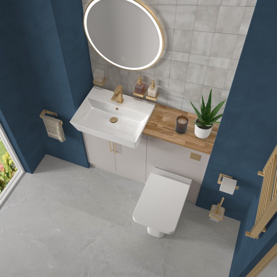 oliver cashmere 1100 fitted furniture unit with vanity toilet oliver cashmere 1100 fitted furniture unit with vanity toilet