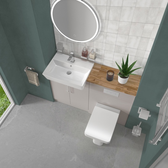 oliver 1200 cashmere vanity and toilet package oliver 1200 cashmere vanity and toilet package
