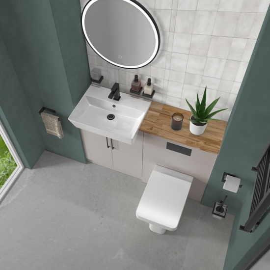 oliver 1200 cashmere vanity and toilet package oliver 1200 cashmere vanity and toilet package