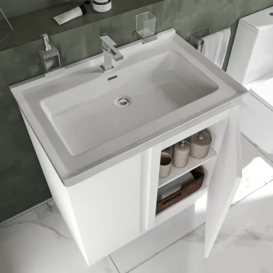 chester bath suite: 800 white floorstanding vanity unit with close coupled toilet chester bath suite: 800 white floorstanding vanity unit with close coupled toilet