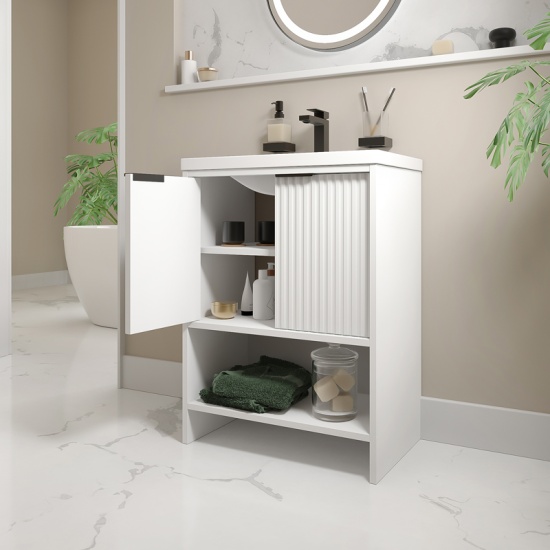 jasmine 600mm white floorstanding vanity unit jasmine 600mm white floorstanding vanity unit