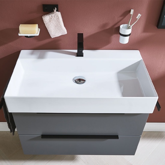 laguna magic 800mm vanity unit with optional mirror and tallboy