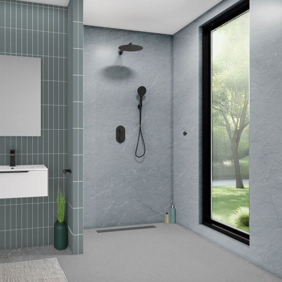 perform panel shower wall grey bonito various sizes straight edge or tongue groove